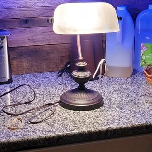 Vintage Executive Banker Desk Light Beautiful